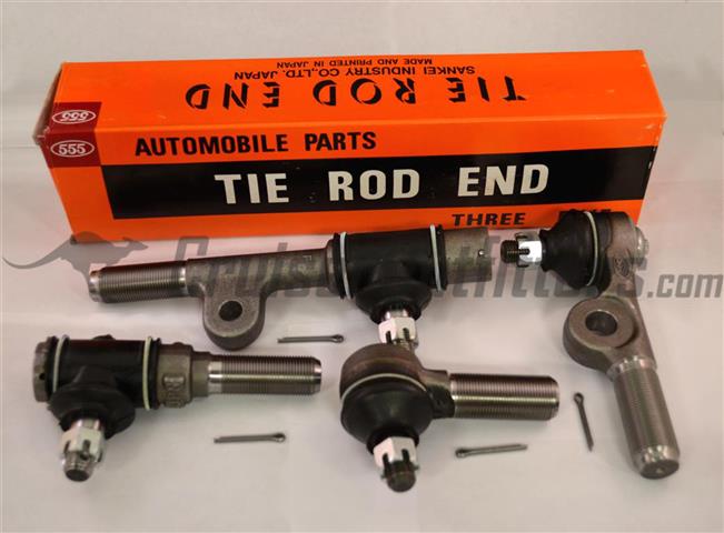 PartsW 6 Piece Kit Inner and Outer Tie Rod Ends Left and Right Front Sway Bar End Links 